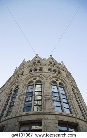 Low angle view of a building, Boston, Massachusetts, USA View Large Photo Image Stock Photo - Low angle view of a building, Boston, Massachusetts, USA. Fotosearch