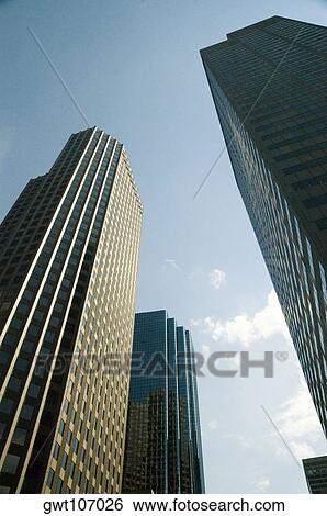 Low angle view of office buildings, Boston, Massachusetts, USA View Large Photo Image Stock Photograph - Low angle view of office buildings, Boston, Massachusetts, USA. Fotosearch