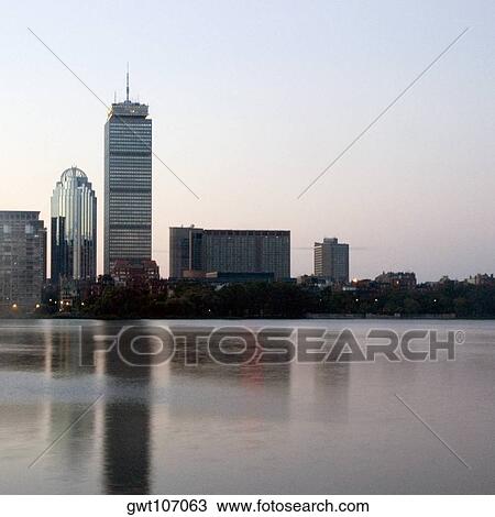Skyscrapers at the waterfront, Boston, Massachusetts, USA View Large Photo Image Stock Image - Skyscrapers at the waterfront, Boston, Massachusetts, USA. Fotosearch