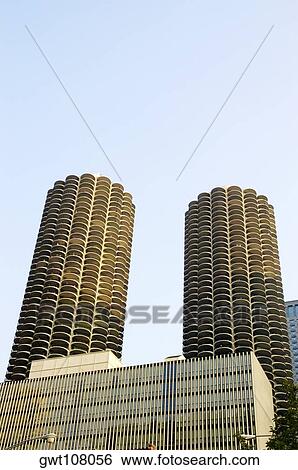 Low angle view of buildings, Chicago, Illinois, USA View Large Photo Image Stock Photograph - Low angle view of buildings, Chicago, Illinois, USA. Fotosearch