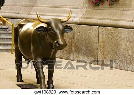 Sculpture of a cow on the sidewalk, Cows on Parade, Chicago, Illinois, USA View Large Photo Image Stock Image - Sculpture of a cow on the sidewalk, Cows on Parade, Chicago, Illinois, USA. Fotosearch
