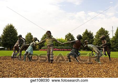 Statues in a park, Chicago, Illinois, USA View Large Photo Image Stock Image - Statues in a park, Chicago, Illinois, USA. Fotosearch