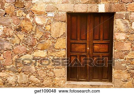 Close-up of a closed door View Large Photo Image Stock Photo - Close-up of a closed door. Fotosearch