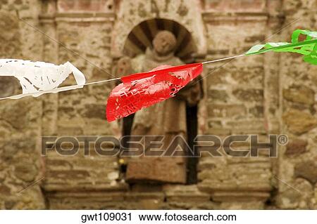 Close-up of pennants on a string, Mexico View Large Photo Image Stock Image - Close-up of pennants on a string, Mexico. Fotosearch