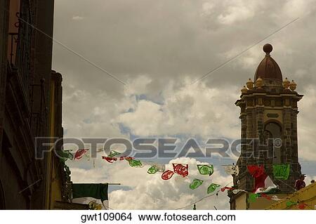 Low angle view of a tower, Mexico View Large Photo Image Picture - Low angle view of a tower, Mexico. Fotosearch