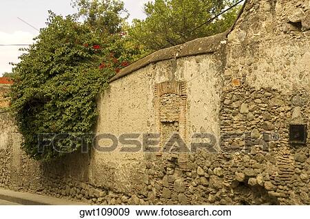 Old ruins of a building, Mexico View Large Photo Image Stock Photo - Old ruins of a building, Mexico. Fotosearch