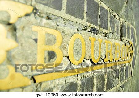 Close-up of text on a wall, Bourbon Street, New Orleans, Louisiana, USA View Large Photo Image Stock Image - Close-up of text on a wall, Bourbon Street, New Orleans, Louisiana, USA. Fotosearch