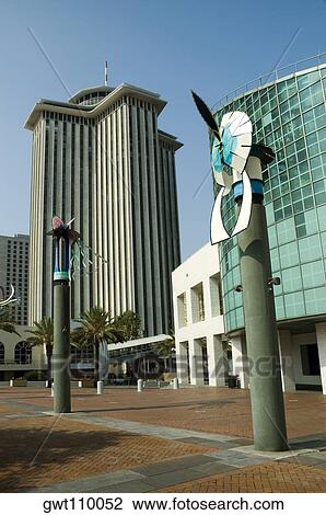 Low angle view of two poles in front of a building, New Orleans, Louisiana, USA View Large Photo Image Stock Image - Low angle view of two poles in front of a building, New Orleans, Louisiana, USA. Fotosearch
