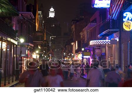 Market lit up at night, New Orleans, Louisiana, USA View Large Photo Image Stock Image - Market lit up at night, New Orleans, Louisiana, USA. Fotosearch