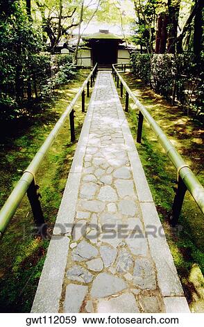 High angle view of a walkway, Koto Temple, Kyoto, Japan View Large Photo Image Stock Photo - High angle view of a walkway, Koto Temple, Kyoto, Japan. Fotosearch