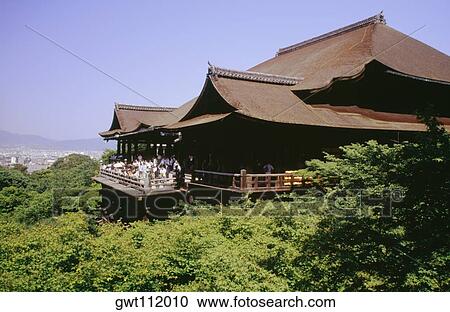 Large group of people in a temple, Kiyomizu Temple, Kyoto, Japan View Large Photo Image Stock Image - Large group of people in a temple, Kiyomizu Temple, Kyoto, Japan. Fotosearch