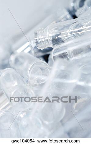 Close-up of empty glass vials View Large Photo Image Picture - Close-up of empty glass vials. Fotosearch