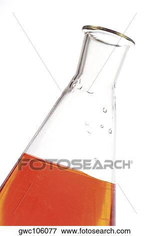 Close-up of a flask View Large Photo Image Stock Photo - Close-up of a flask. Fotosearch