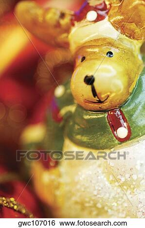 Close-up of a reindeer figurine View Large Photo Image Stock Photograph - Close-up of a reindeer figurine. Fotosearch