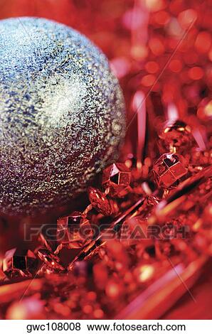 Close-up of a Christmas ball View Large Photo Image Stock Photo - Close-up of a Christmas ball. Fotosearch