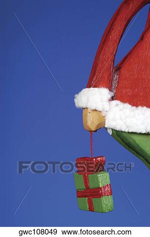 Close-up of a Christmas figurine View Large Photo Image Stock Photo - Close-up of a Christmas figurine. Fotosearch