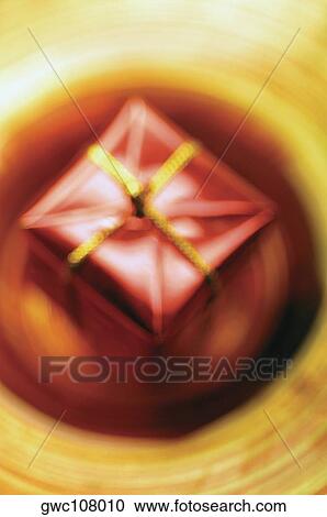 High angle view of a Christmas present View Large Photo Image Stock Image - High angle view of a Christmas present. Fotosearch