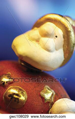 Low angle view of a Santa Claus figurine View Large Photo Image Stock Photo - Low angle view of a Santa Claus figurine. Fotosearch