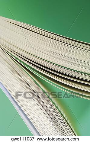 Stock Photo - Close-up of an open book. Fotosearch