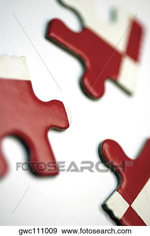 Close-up of jigsaw pieces View Large Photo Image Stock Photo - Close-up of jigsaw pieces. Fotosearch