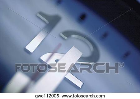 Stock Photography - Close-up of a clock. Fotosearch