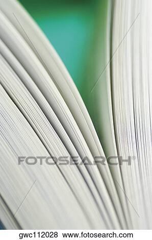 Stock Photo - Close-up of an open book. Fotosearch