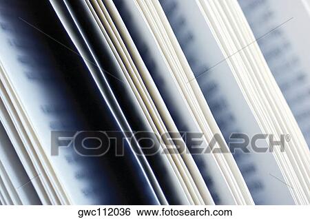 Stock Photograph - Close-up of an open book. Fotosearch