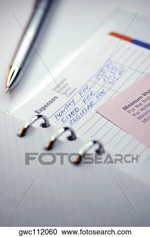 Close-up of text on a personal organizer View Large Photo Image Stock Image - Close-up of text on a personal organizer. Fotosearch