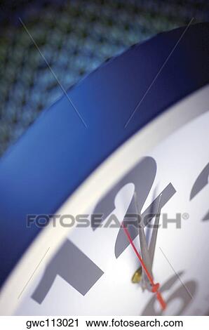 Stock Image - Close-up of a clock. Fotosearch