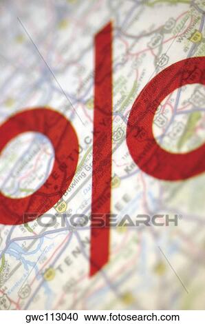 Close-up of a percentage sign on a globe View Large Photo Image Stock Image - Close-up of a percentage sign on a globe. Fotosearch