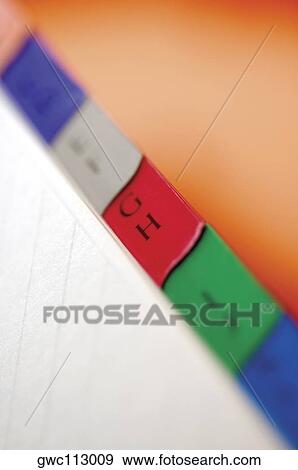 Close-up of a personal organizer View Large Photo Image Stock Photo - Close-up of a personal organizer. Fotosearch