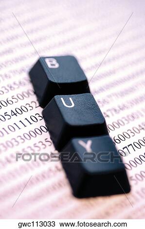 Close-up of the computer keys on financial pages View Large Photo Image Stock Image - Close-up of the computer keys on financial pages. Fotosearch