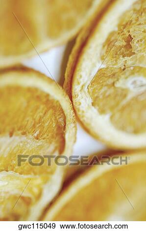 Close-up of dried slices of lemon View Large Photo Image Stock Photo - Close-up of dried slices of lemon. Fotosearch