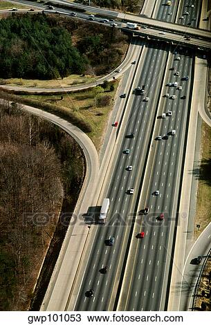 Aerial view of interstate surrounding, Washington, DC View Large Photo Image Stock Image - Aerial view of interstate surrounding, Washington, DC. Fotosearch