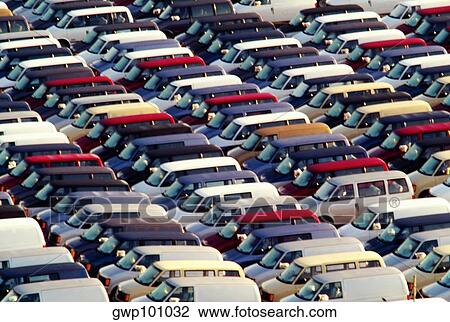 Close up on Chevrolet Mini Vans lined up ready for shipping in Baltimore, Maryland View Large Photo Image Stock Image - Close up on Chevrolet Mini Vans lined up ready for shipping in Baltimore, Maryland. Fotosearch