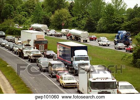 Traffic on rout 270 with office buildings in background View Large Photo Image Stock Image - Traffic on rout 270 with office buildings in background. Fotosearch