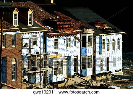 New homes under construction in Rockville, Maryland View Large Photo Image Stock Image - New homes under construction in Rockville, Maryland. Fotosearch