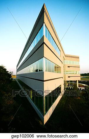 Office Building View Large Photo Image Stock Photograph - Office Building. Fotosearch