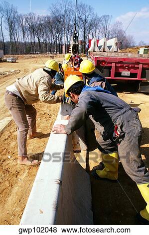 Stock Photo - Westwood Blds #3 under construction. Fotosearch