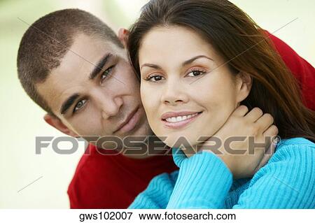 Portrait of a young couple View Large Photo Image Stock Photo - Portrait of a young couple. Fotosearch