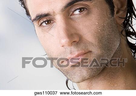 Portrait of a mid adult man View Large Photo Image Stock Photo - Portrait of a mid adult man. Fotosearch