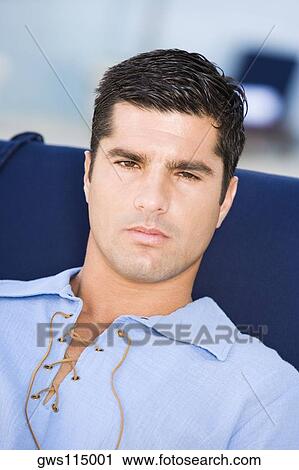 Portrait of a mid adult man View Large Photo Image Stock Image - Portrait of a mid adult man. Fotosearch