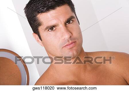 Stock Image - Portrait of a mid adult man. Fotosearch