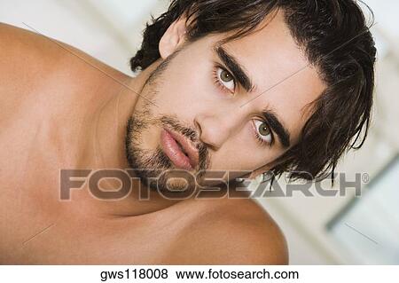 Stock Photo - Portrait of a young man. Fotosearch