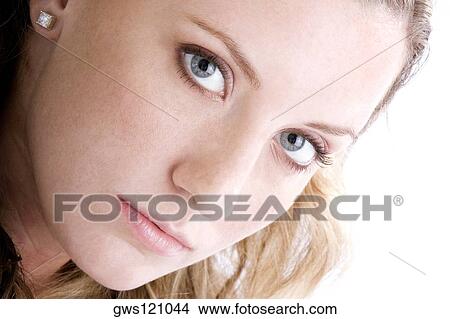 Portrait of a young woman View Large Photo Image Picture - Portrait of a young woman. Fotosearch