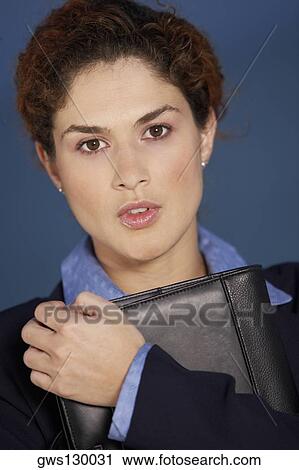 Close-up of a businesswoman View Large Photo Image Stock Image - Close-up of a businesswoman. Fotosearch