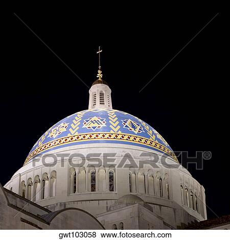 Low angle view of the dome of a church, Washington DC, USA View Large Photo Image Stock Photo - Low angle view of the dome of a church, Washington DC, USA. Fotosearch
