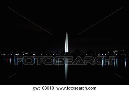 Tower lit up at night, Washington Monument, Washington DC, USA View Large Photo Image Stock Image - Tower lit up at night, Washington Monument, Washington DC, USA. Fotosearch