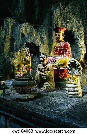 Altar at the Cave temple, Marble Mountain, Danag, Vietnam View Large Photo Image Stock Image - Altar at the Cave temple, Marble Mountain, Danag, Vietnam. Fotosearch