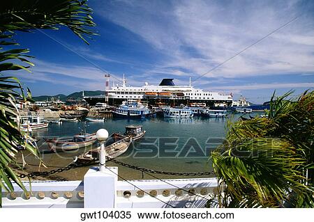 Cruise ship, Port of Nha Trang, Vietnam View Large Photo Image Stock Photography - Cruise ship, Port of Nha Trang, Vietnam. Fotosearch